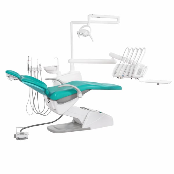 Sillón dental Opportunity Siger V100: Verde azulado - Color H7- OCASIÓN